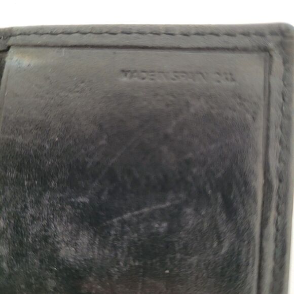 Dunhill Key Case Hooks Holder Wallet Logo Black Trifold Designer Coin Retro - Picture 5 of 10